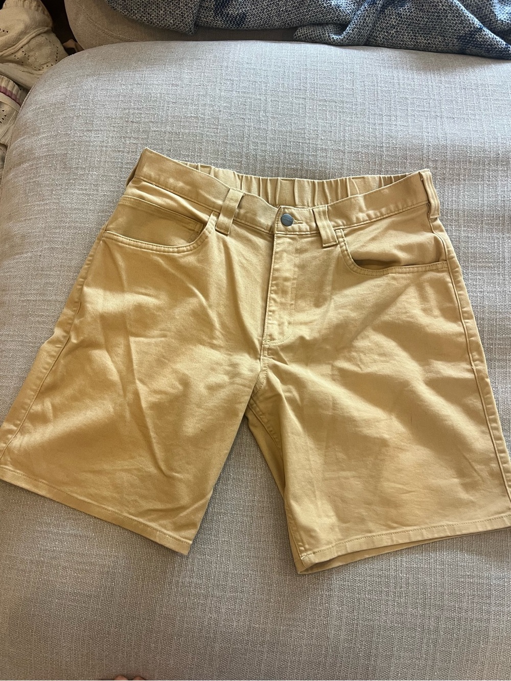 Carhartt Men’s Yellow Tan Work Shorts